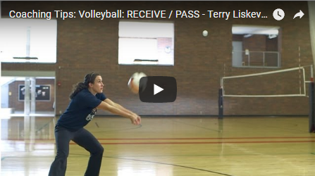 Volleyball Passing Fundamentals: Proper stance and platform