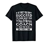 Volleyball Coach Tshirt Gift