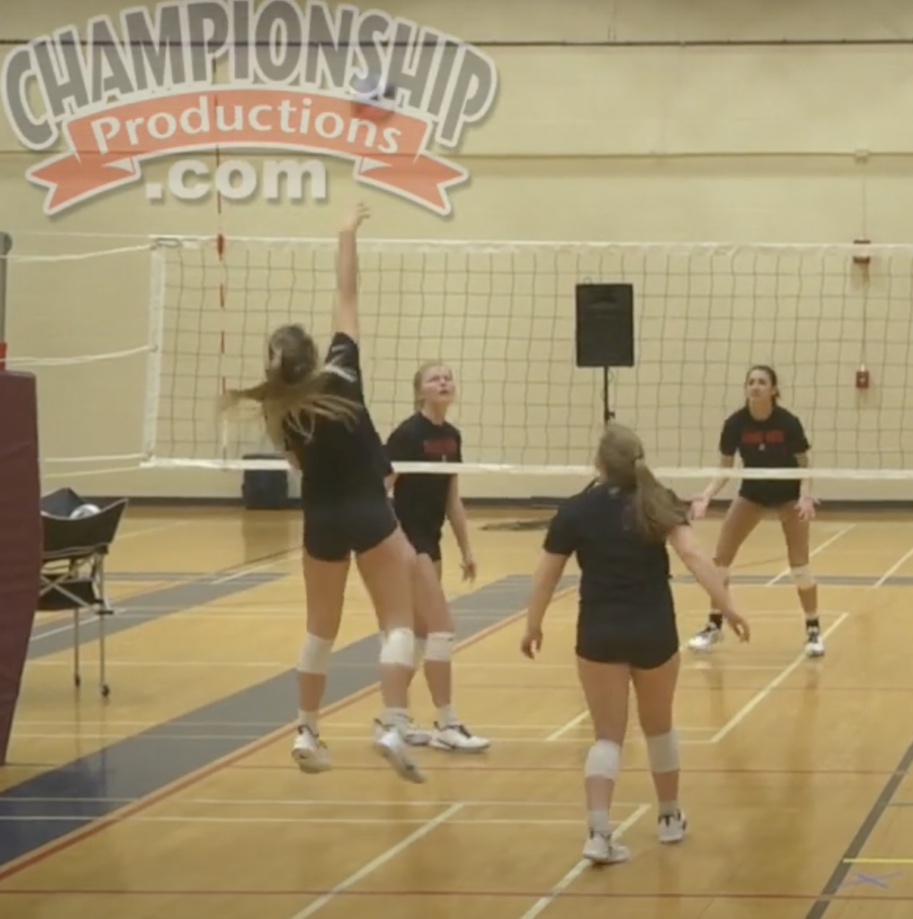 2 on 2 Ball Control Drill Volleyball Toolbox